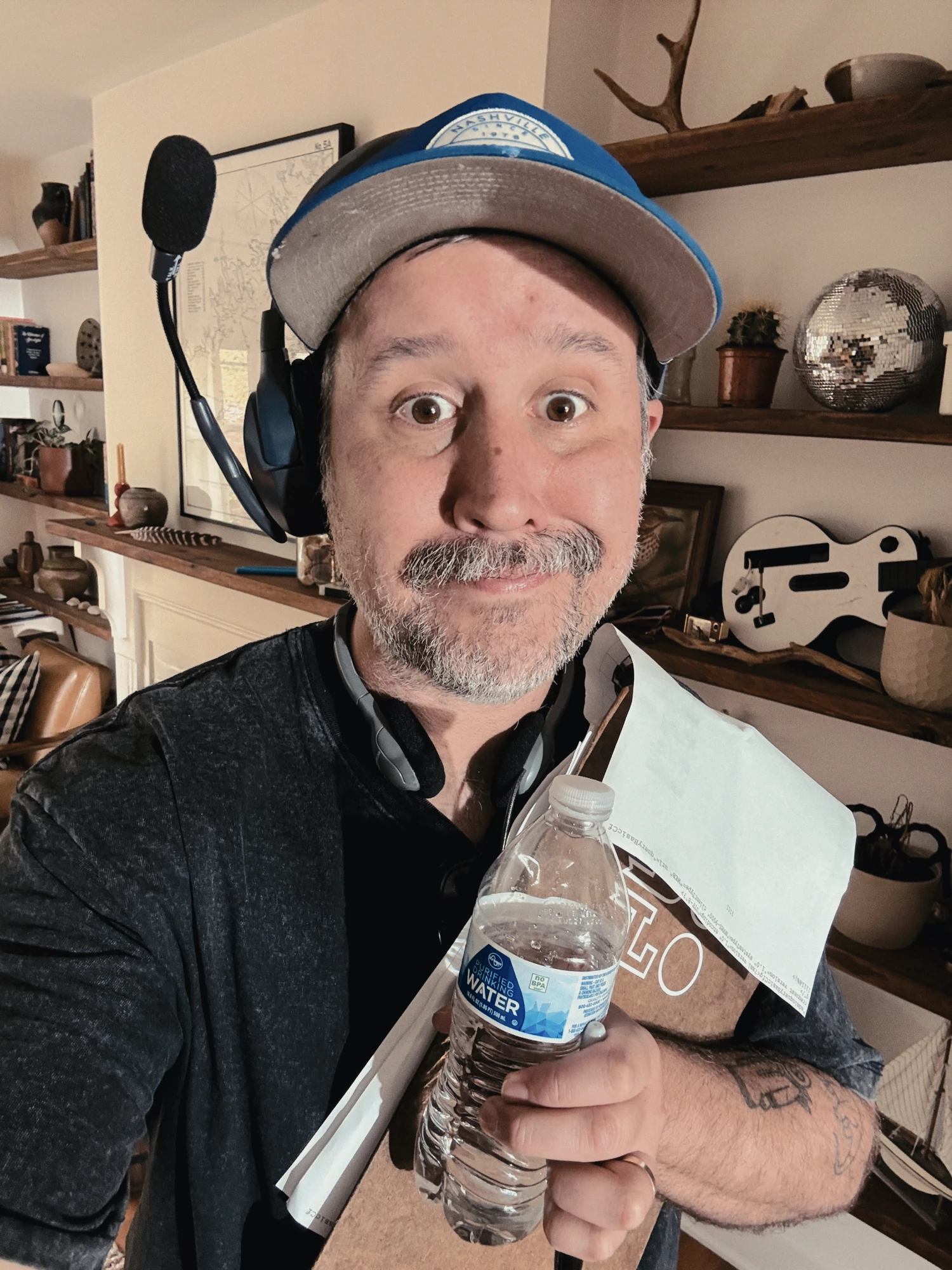 Portrait of the actor playing Dale during production