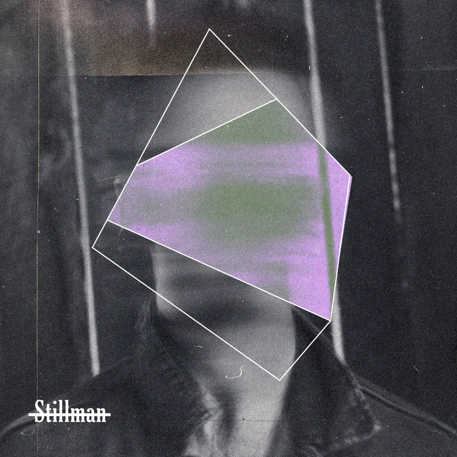 Stillman album artwork with a translucent geometric form